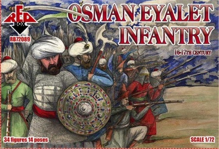 RB72088 Фигуры Osman Eyalet Infantry 16-17 century Red Box