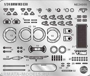 NE24008 Grade Kit for BMW M3 E30 Spa Winner NE24008 Grade Kit for BMW M3 E30 Spa Winner