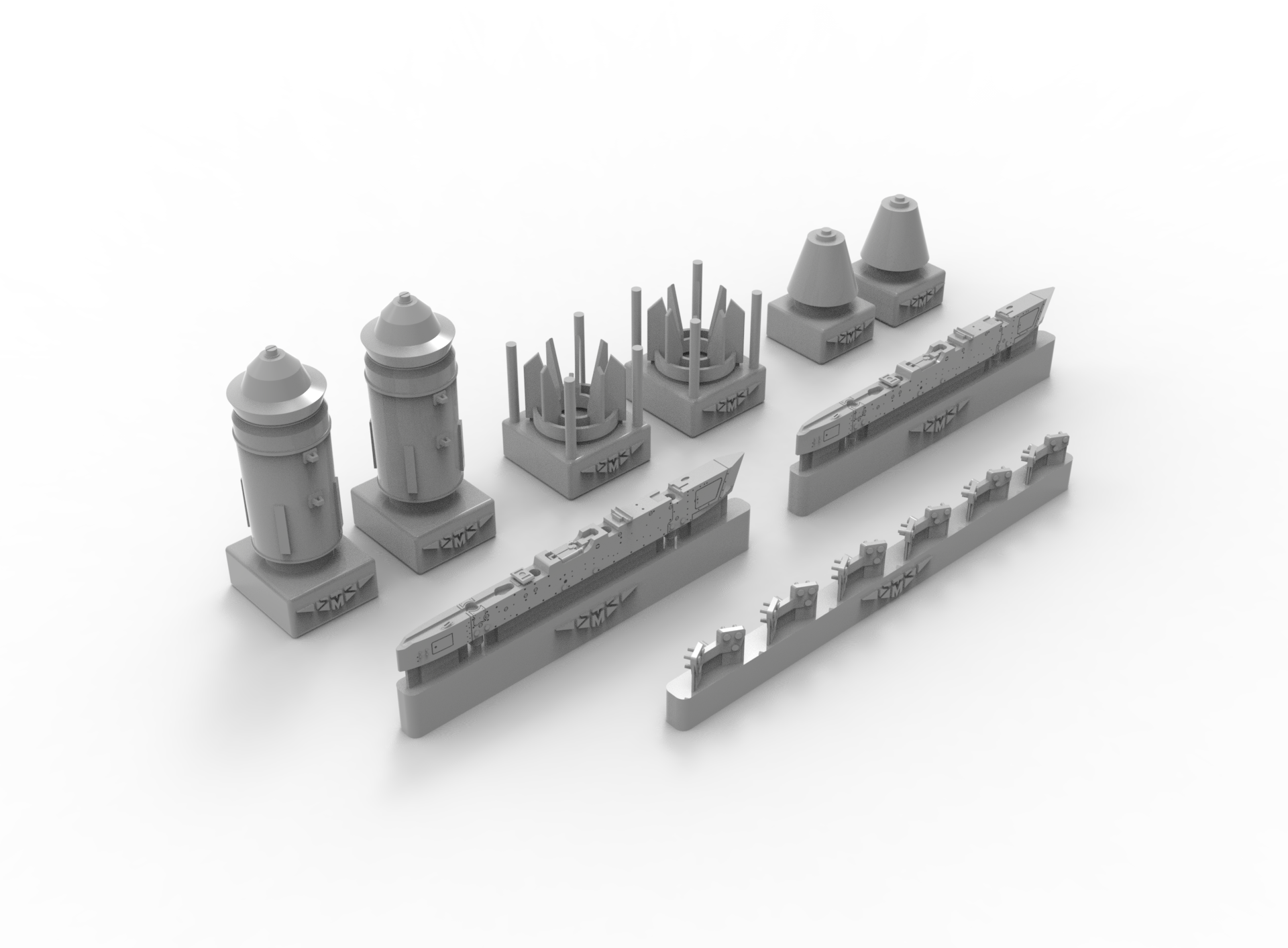 48254-1TMP ФУГАСНАЯ АВИАБОМБА ФАБ-500М-54