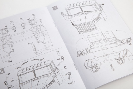 1400AVD Сборная модель УРАЛ-43202 AVD Models