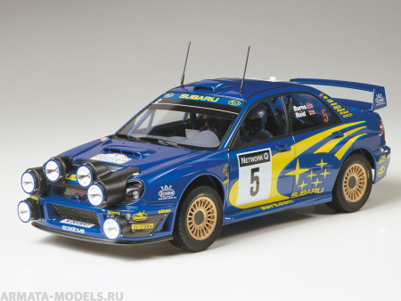 24250 Impreza WCR 2001 Great Britain Tamiya 24250 Impreza WCR 2001 Great Britain Tamiya