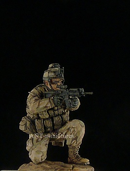 № 35-24 Фигурка US NAVY SEAL .