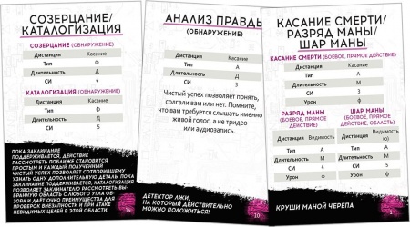 915604HW Shadowrun Шестой мир  Мобильный гримуар (Колода заклинаний)