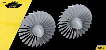 AM144159 Лопатки вентилятора для двигателя А330 Rolls-Royce Trent 7000