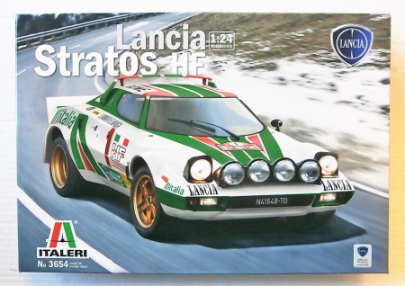 3654ИТ Автомобиль LANCIA STRATOS HF Italeri