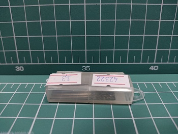 42322J Мини-сверло, диаметр  1,3 мм, HSS 4341, нет покрытия, 10 шт./уп.