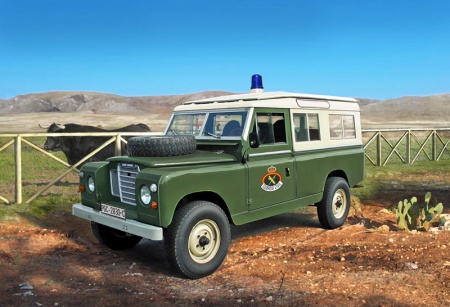 6542ИТ  АвтомобильLAND ROVER Серия III 109 Гражданская охрана Italeri