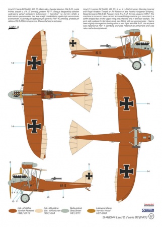 SH48044 Lloyd C.V serie 82 Special Hobby
