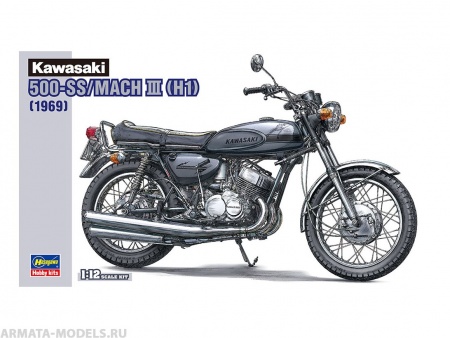 21510-Мотоцикл Kawasaki 500-SS/MACH III Hasegawa