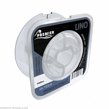 Леска UNO 0,45mm/100m Clear Nylon (PR-U-C-045-100) Premier Fishing( цена указана за упаковку, в количестве 5шт.)
