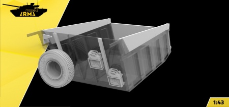 AM43019 Конверсия «КамАЗ армейский»