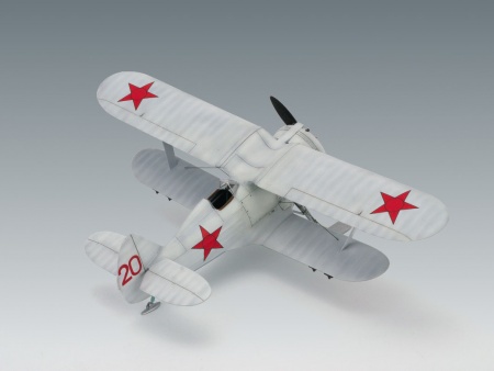 48096 И-153, Советский истребитель-биплан ІІ МВ (зимняя модификация) ICM 48096 И-153, Советский истребитель-биплан ІІ МВ (зимняя модификация) ICM