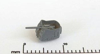 ZW7014U 5"(127mm)/38   Mk30 Half Shield (5 to a pack) e.g. USS BENHAM, USS SIMS…