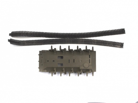 35055 Американский танк M41 Walker Bulldog (1 фигура командира и 2-мя фигурами солдат) Tamiya