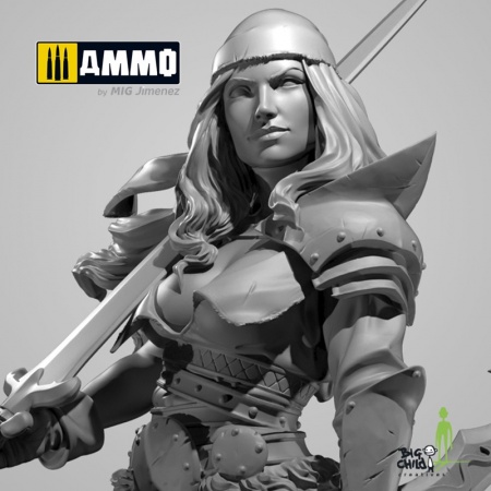 BCRL700001 Миниатюра Alaana the Bloody Blade BIG CHILD