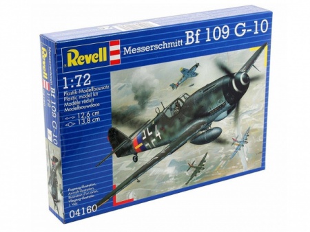 04160RE Немецкий истребитель Messerschmitt Bf 109 G-10 Revell 04160RE Немецкий истребитель Messerschmitt Bf 109 G-10 Revell