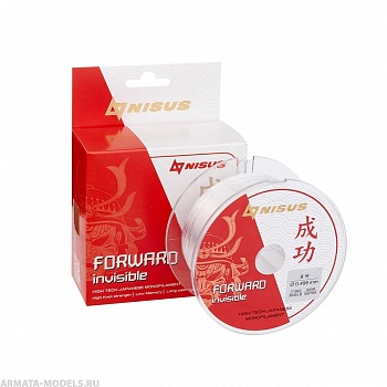 Леска FORWARD Invisible 0,496mm/300m Nylon Transparent (N-FI-0496-300) Nisus( цена указана за упаковку, в количестве 6шт.)