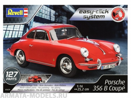 07679RE Спортивный автомобиль Porsche 356 купе Revell 07679RE Спортивный автомобиль Porsche 356 купе Revell