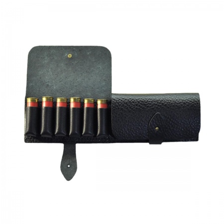 Подсумок К12/16 на 12 патронов кожа (HS-ПП-2) Helios
