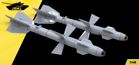 AM48380 Ракеты Р-27Т 2шт (Не для свободной продажи) Arma Models