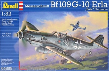 04888 Истребитель Messerschmitt Bf109 G-10 Erla