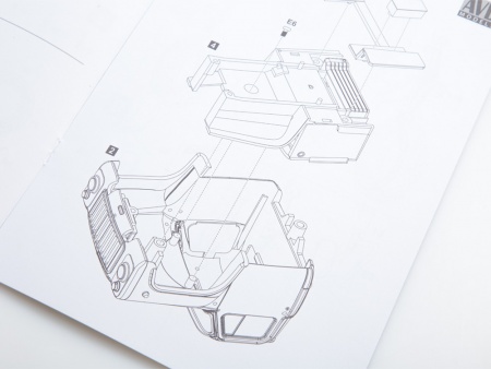 1555AVD Сборная модель ШЗСА-3716 (53) AVD Models