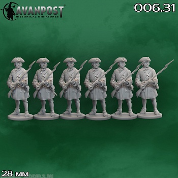 006.31АП Мушкетёры (1704 - 1721)