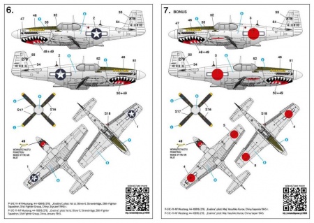 AH70038 P-51 B/C Mustang™ Arma Hobby