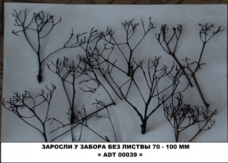 ADT00039 Дополнения для диорам Заросли у забора без листвы