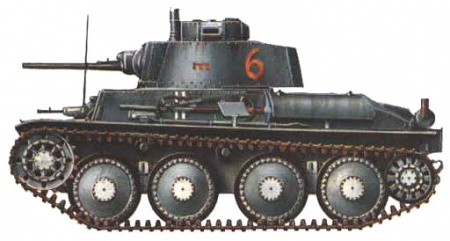 35003 Немецкий танк Прага 38t(G) ARK model