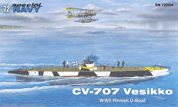 SN72004 CV 707 Vesikko ‘WWII Finnish U-Boat’