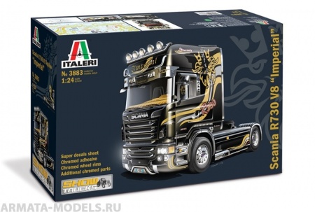 3883ИТ Грузовик Scania K730 Topline imp. Italeri