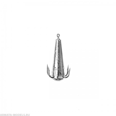 Шарага 4 крючка большая олово Тонар