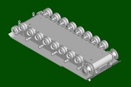 09591P Сборная модель Soviet T-100Z Heavy Tank Trumpeter