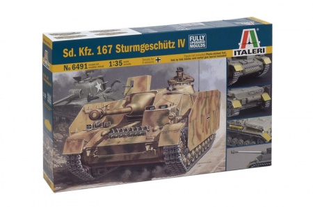 6491ИТ Самоходка SD.KFZ.167 STURMGESCHUTZ Italeri