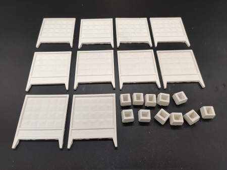 ZBD3501 БЕТОННЫЙ ЗАБОР по-2м 10 ШТ