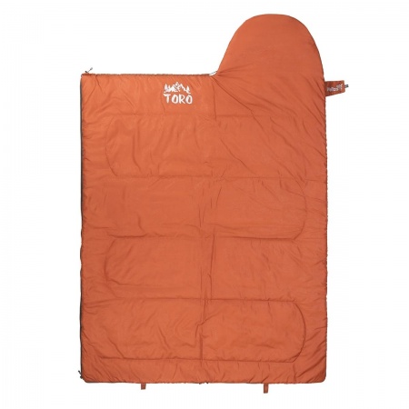 Спальный мешок TORO 300R (210х70, правый, стратекс, оранжевый) (T-HS-SB-T-300R) Helios