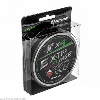 Шнур Extrasense X4 PE Green 150m  2/31LB 0.25mm (N-ES-X4-2/31LB) NISUS Шнур Extrasense X4 PE Green 150m  2/31LB 0.25mm (N-ES-X4-2/31LB) NISUS