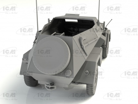 35111 Sd.Kfz. 247 Ausf.B с экипажем ICM