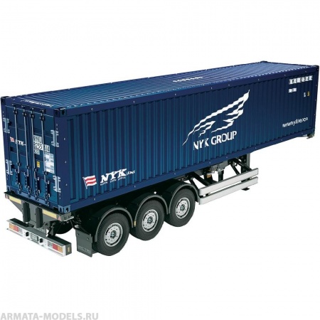 56330 40 ft Container NYK с полуприцепом Tamiya