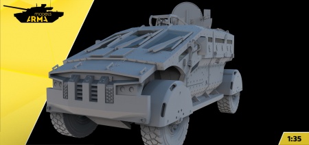 AM35957 Бронеавтомобиль ЦСН ФСБ «Фалькатус» с пулеметной турелью Arma Models AM35957 Бронеавтомобиль ЦСН ФСБ «Фалькатус» с пулеметной турелью Arma Models