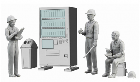 66006HG Набор CONSTRUCTION WORKER SET B Hasegawa