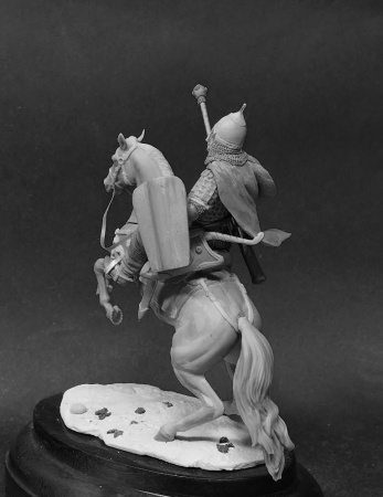 CHM-54325. Знатный русский воин, 14 век. Материал - смола. Chronos Miniatures