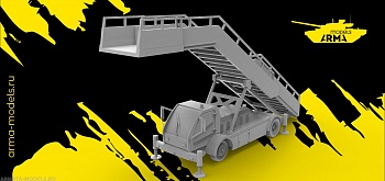 AM14441 Самоходный пассажирский трап поднятый ТТА-С AM14441 Самоходный пассажирский трап поднятый ТТА-С