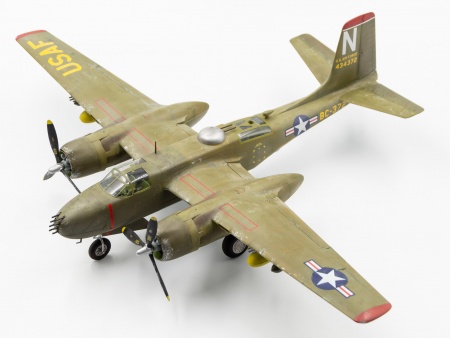 48281 B-26B-50 Инвейдер, Американский бомбардировщик ICM