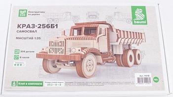 11018BAUMI Сборная модель КРАЗ-256Б1 самосвал 11018BAUMI Сборная модель КРАЗ-256Б1 самосвал