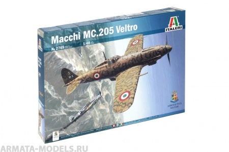 2765ИТ  Истребитель MACCHI MC.205 VELTRO A.M. JP 17OV00 Italeri