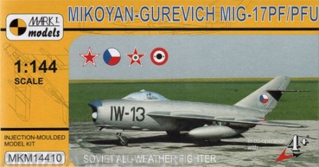 MKM14410 Самолет MiG-17PF/PFU Mark I Models