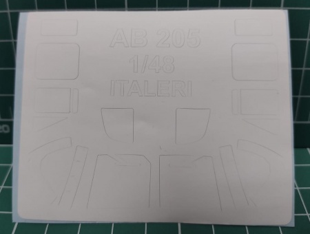 48236KV Окрасочная маска AB 205 (ITALERI #2739)