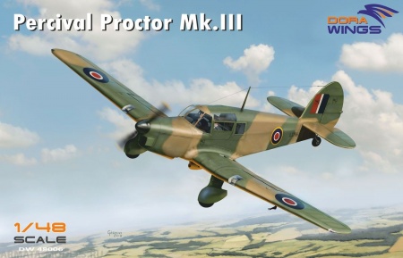 DW48006 Самолет радиосвязи Percival Proctor MK.III Dora Wings